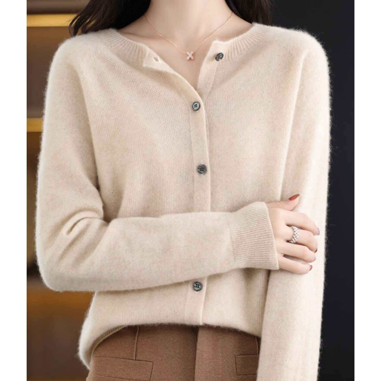 Olivia | Classic Merino Wool Sweater