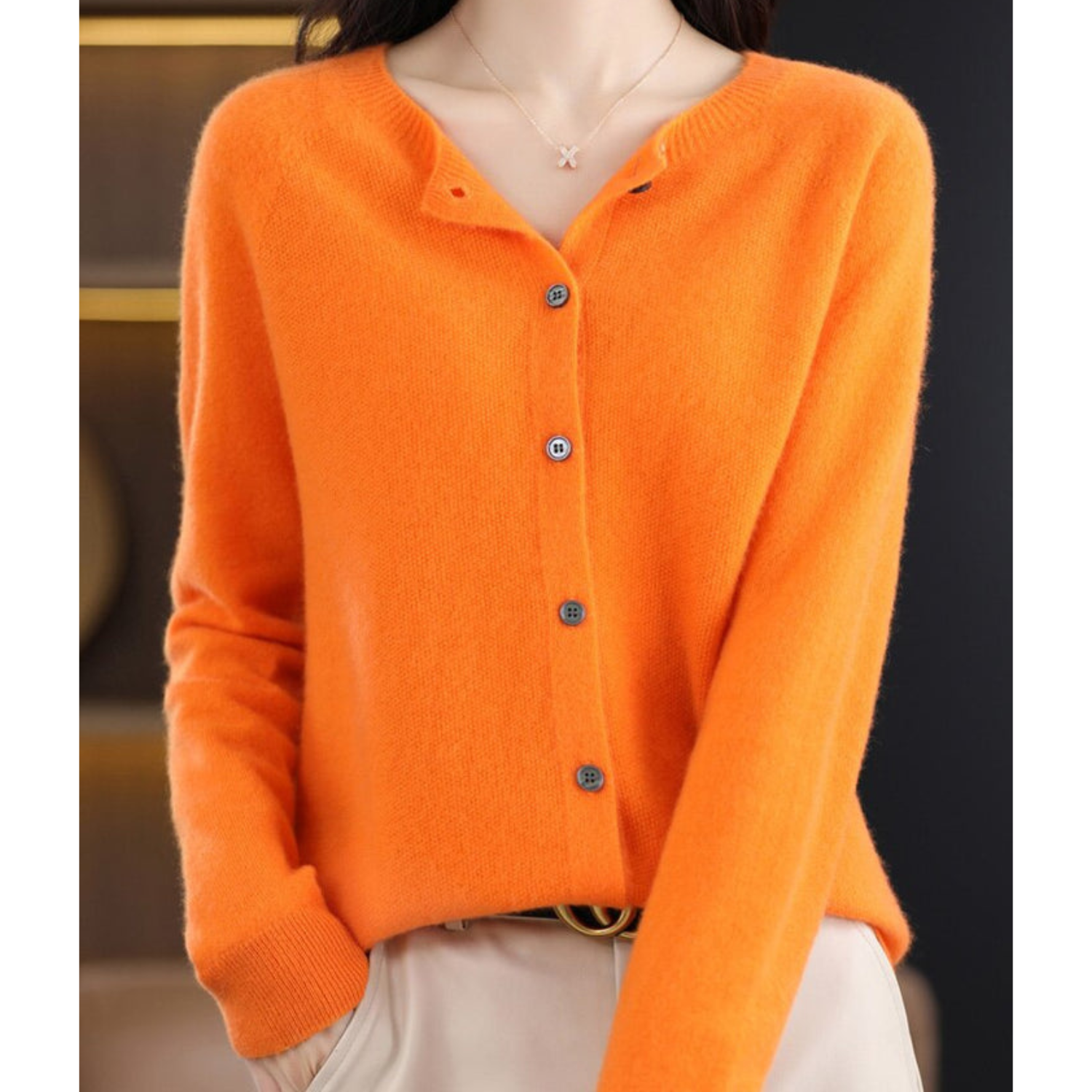 Olivia | Classic Merino Wool Sweater