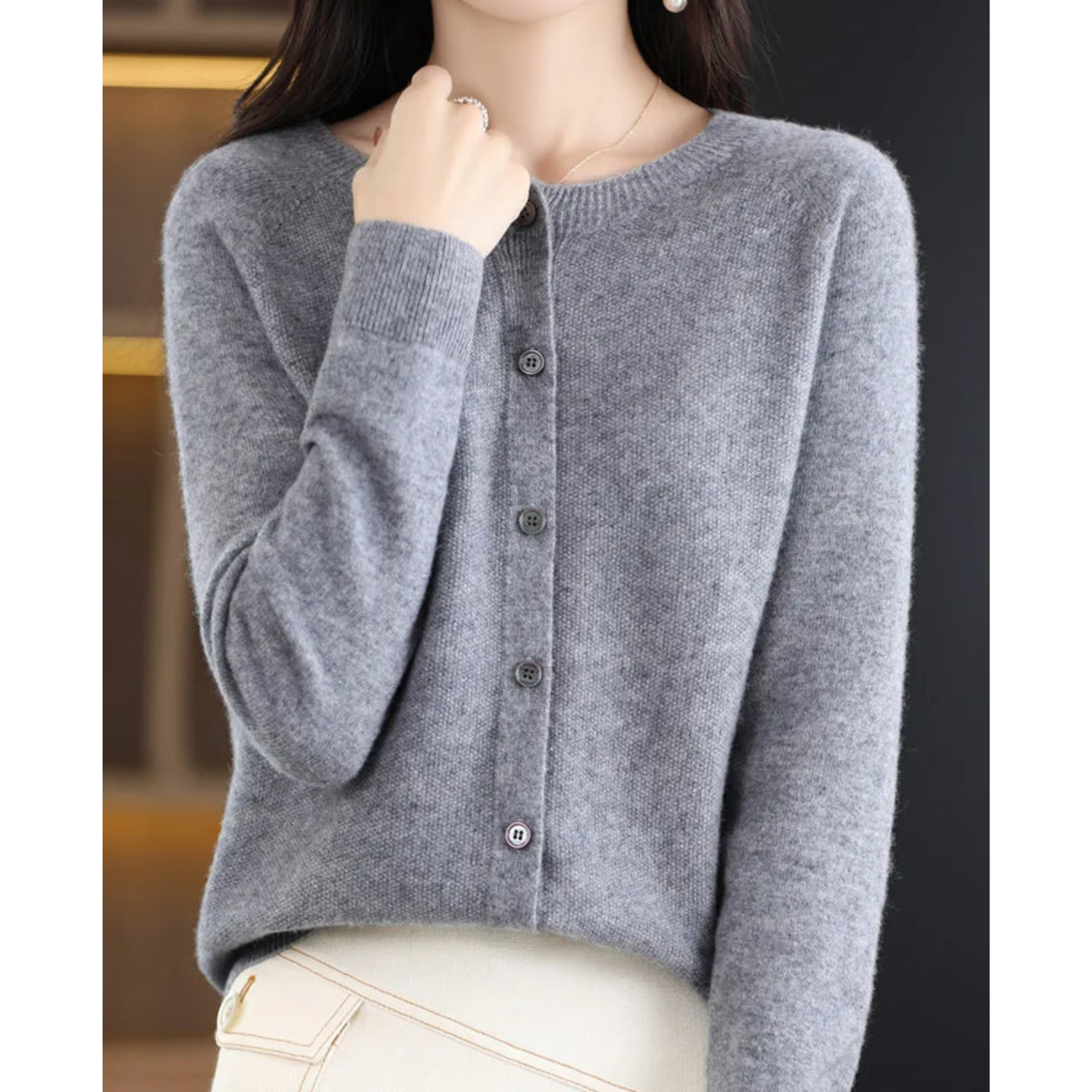 Olivia | Classic Merino Wool Sweater
