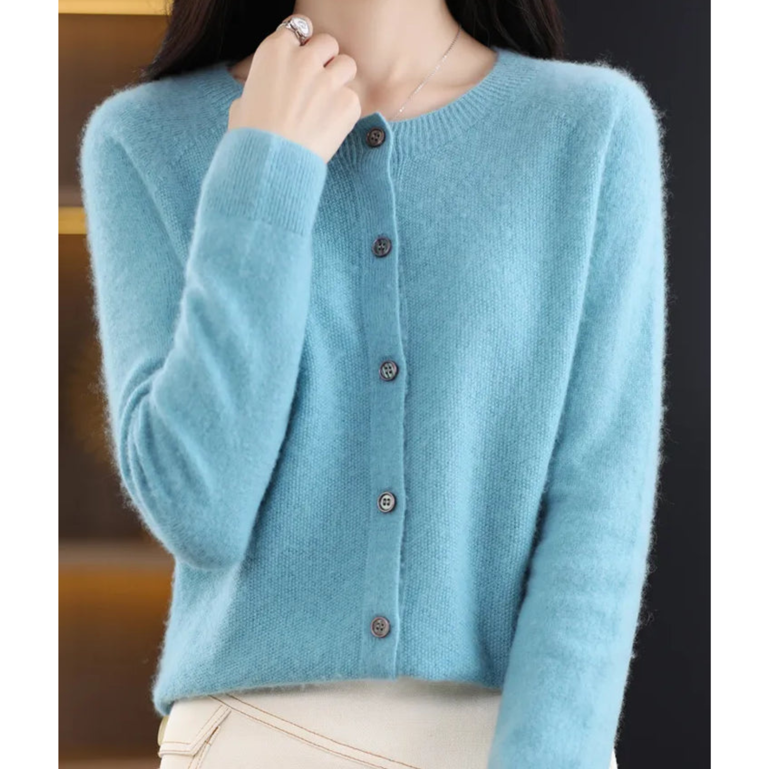 Olivia | Classic Merino Wool Sweater