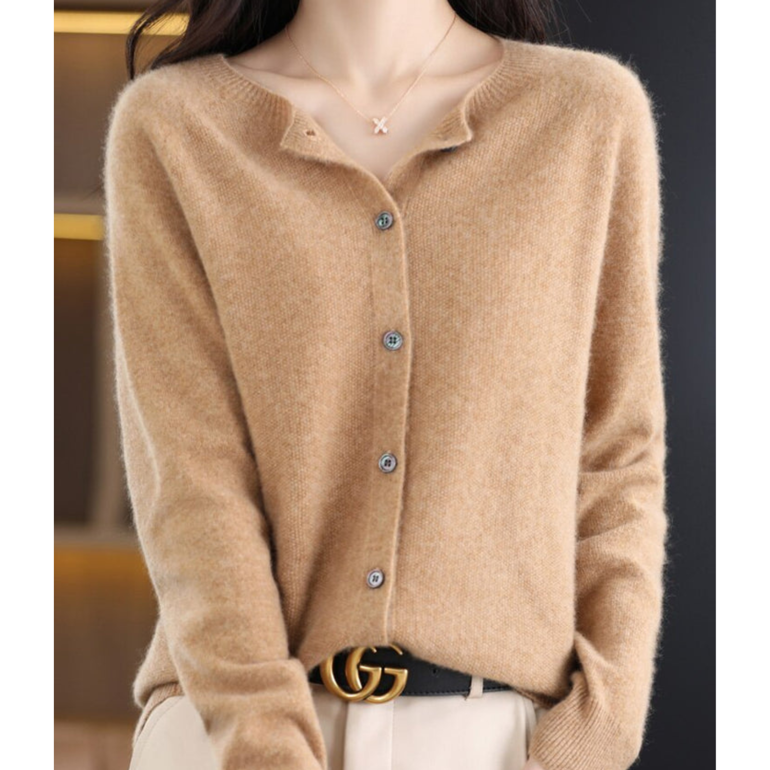 Olivia | Classic Merino Wool Sweater
