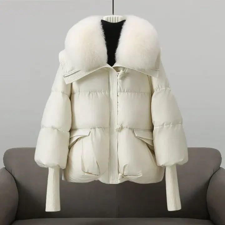 Valérie™ | Luxe Winter Coat with Collar