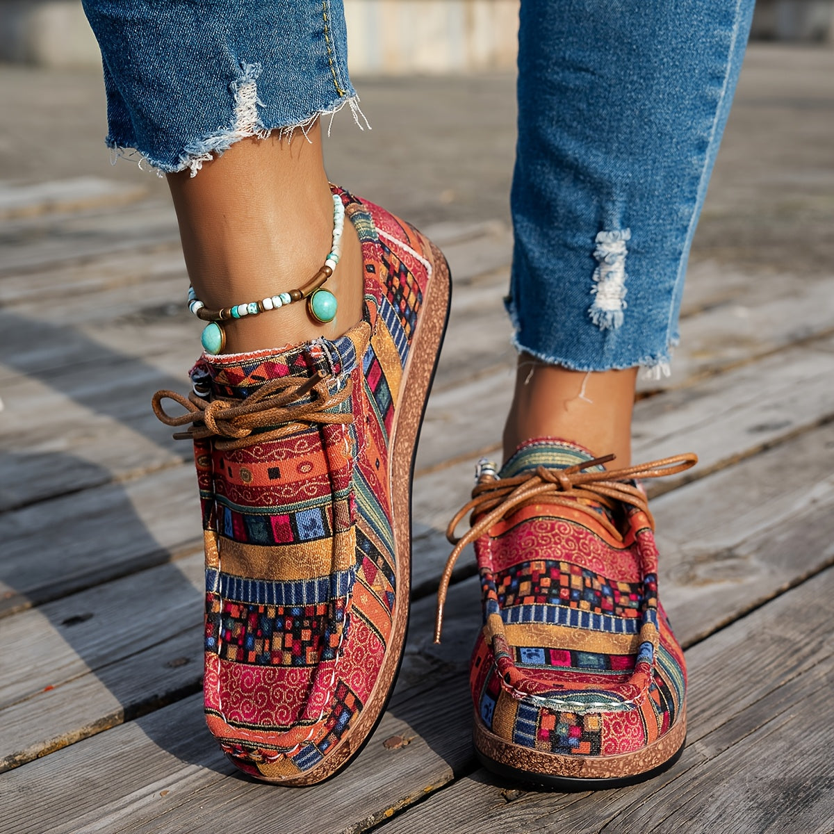 HappyWalk™ | Colorful Retro Shoes
