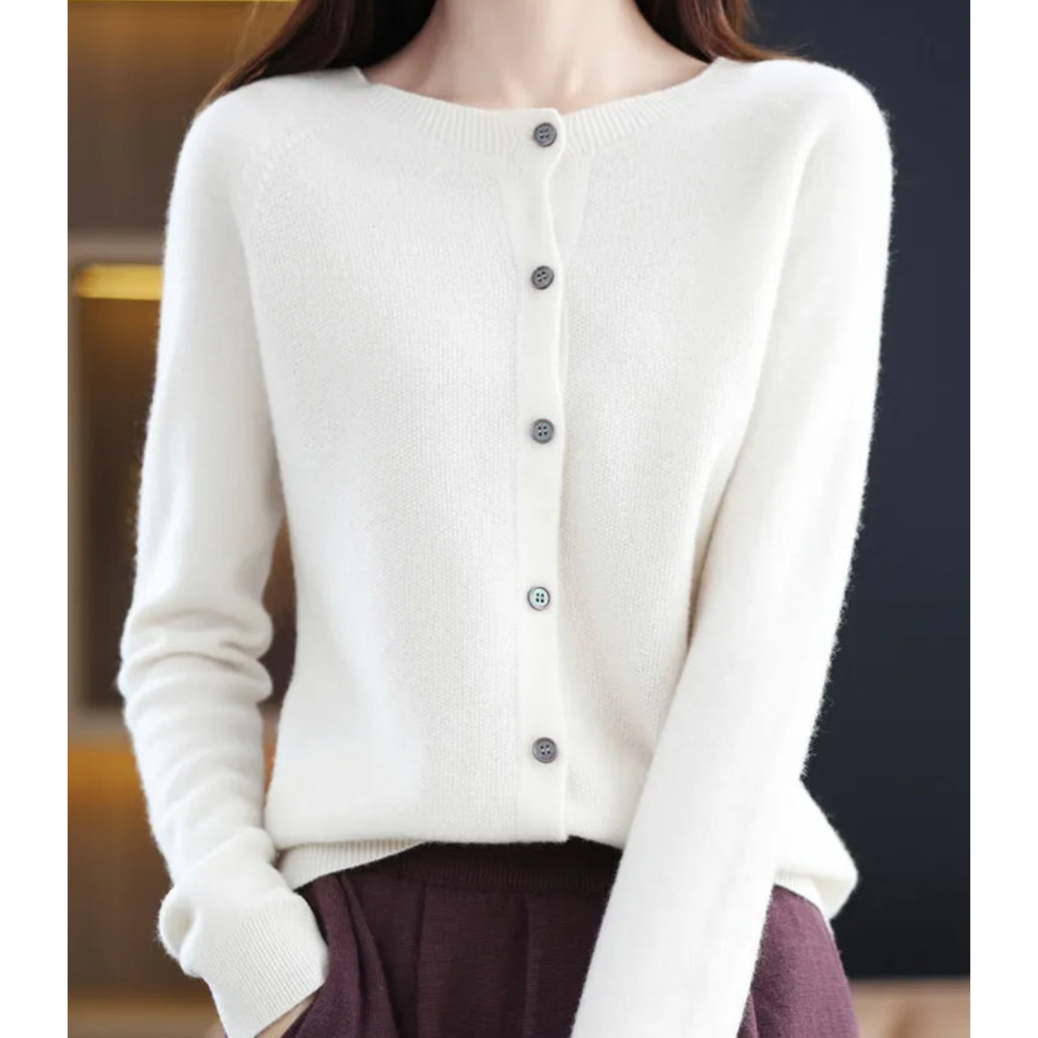 Olivia | Classic Merino Wool Sweater