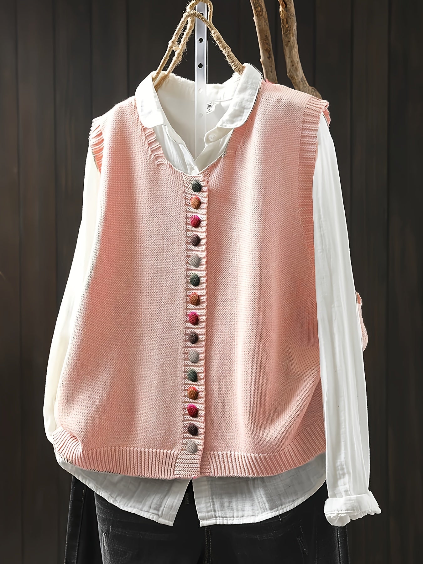 olivia™ | Sleeveless Knitted Vest