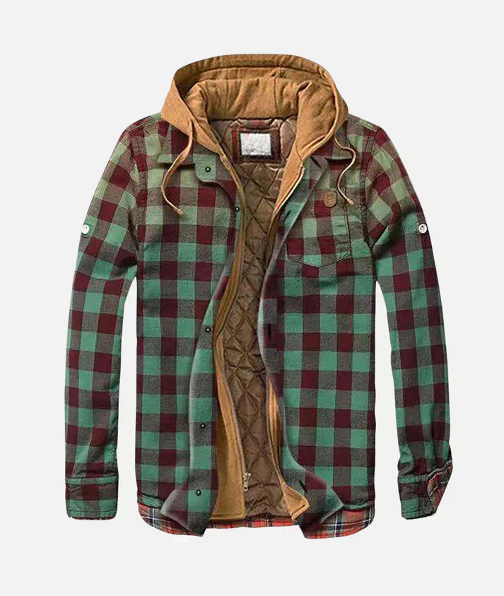 Drystan | Casual Patchwork Plaid Jacket