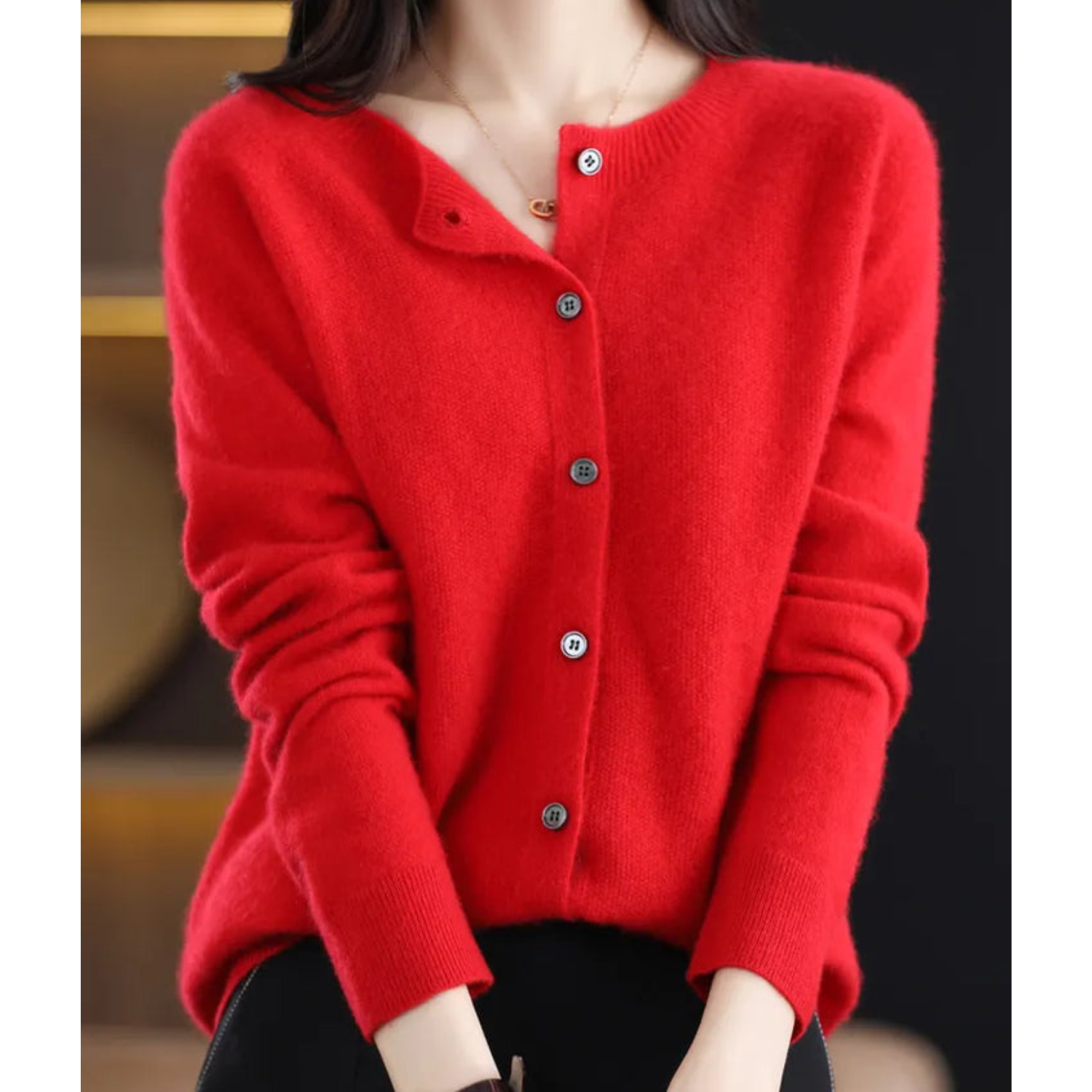 Olivia | Classic Merino Wool Sweater