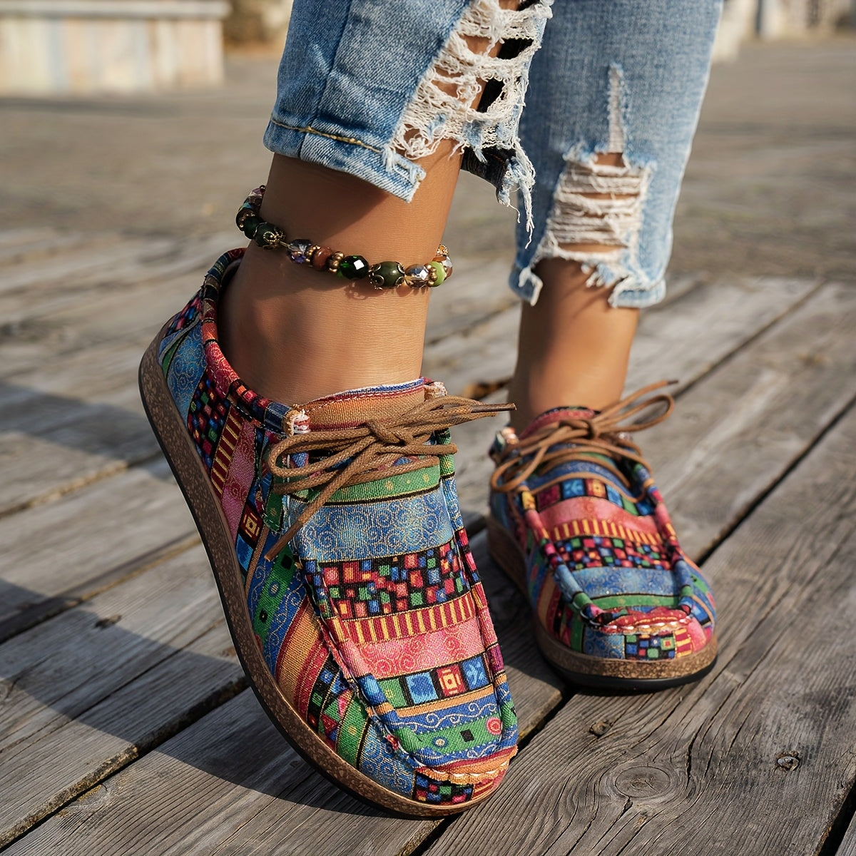 HappyWalk™ | Colorful Retro Shoes