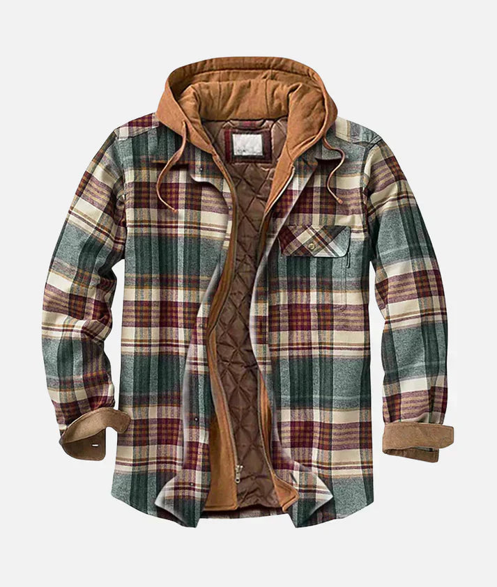 Drystan | Casual Patchwork Plaid Jacket
