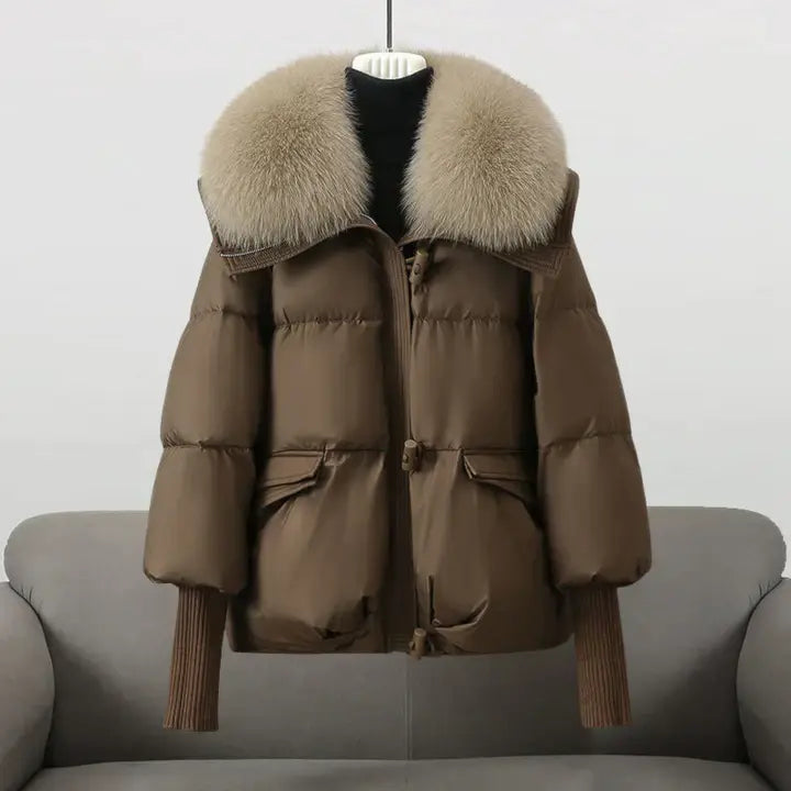 Valérie™ | Luxe Winter Coat with Collar