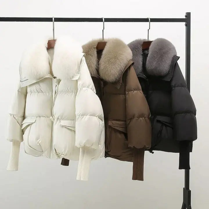 Valérie™ | Luxe Winter Coat with Collar