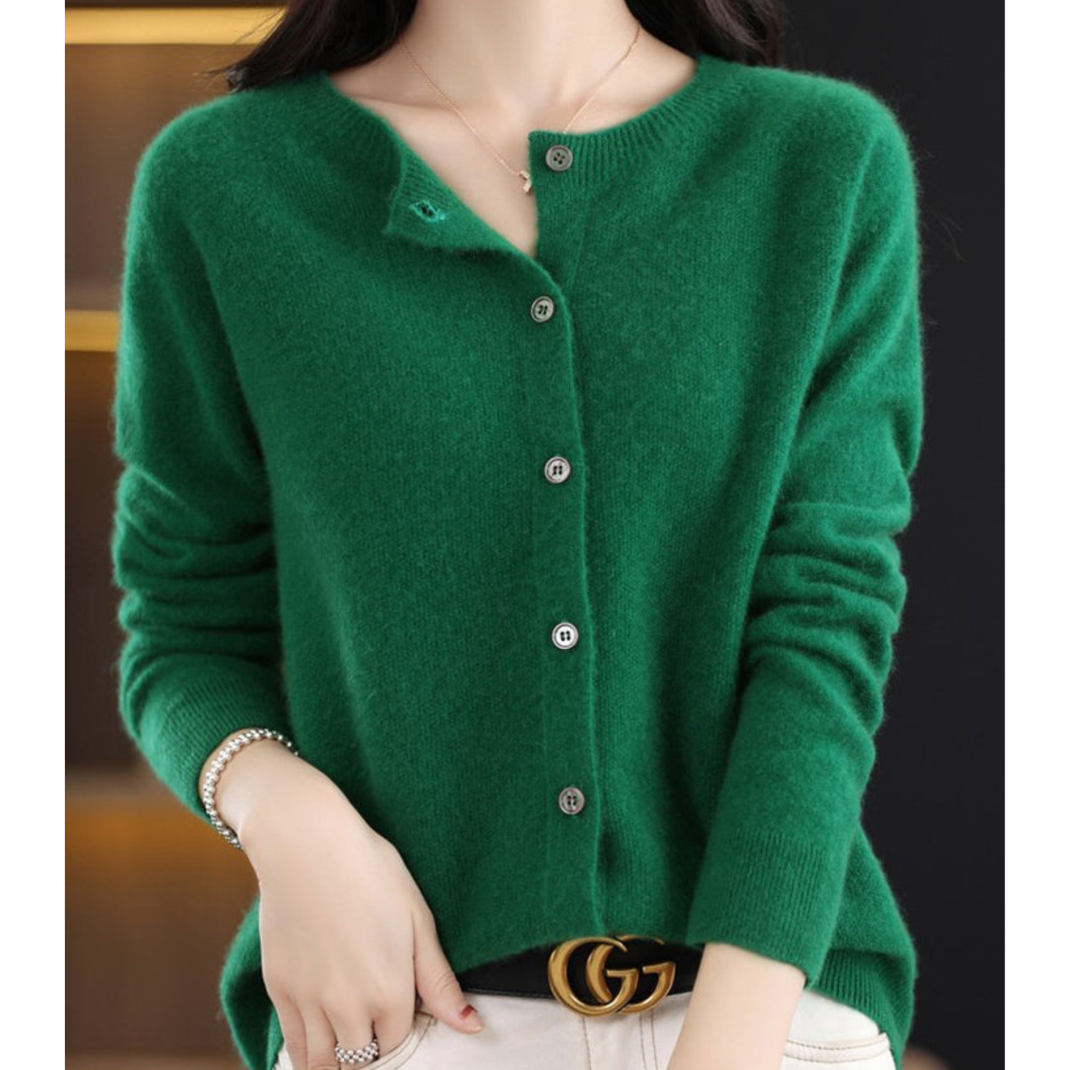 Olivia | Classic Merino Wool Sweater
