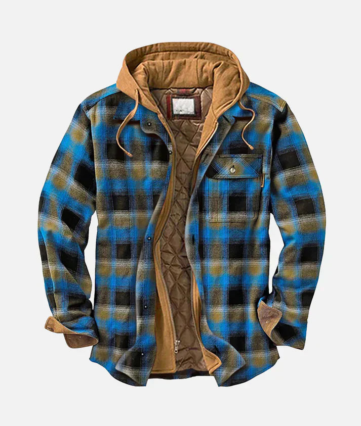 Drystan | Casual Patchwork Plaid Jacket