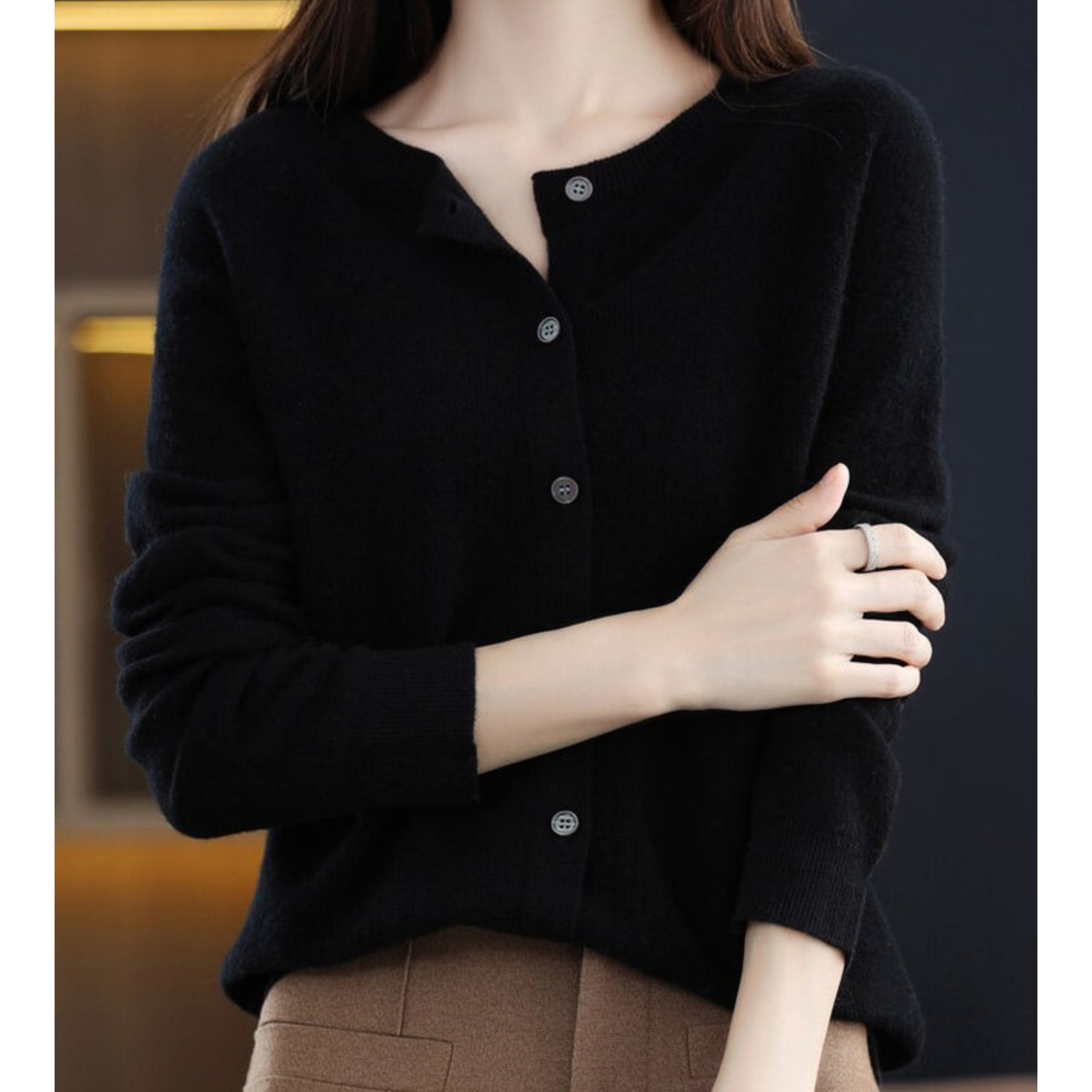 Olivia | Classic Merino Wool Sweater