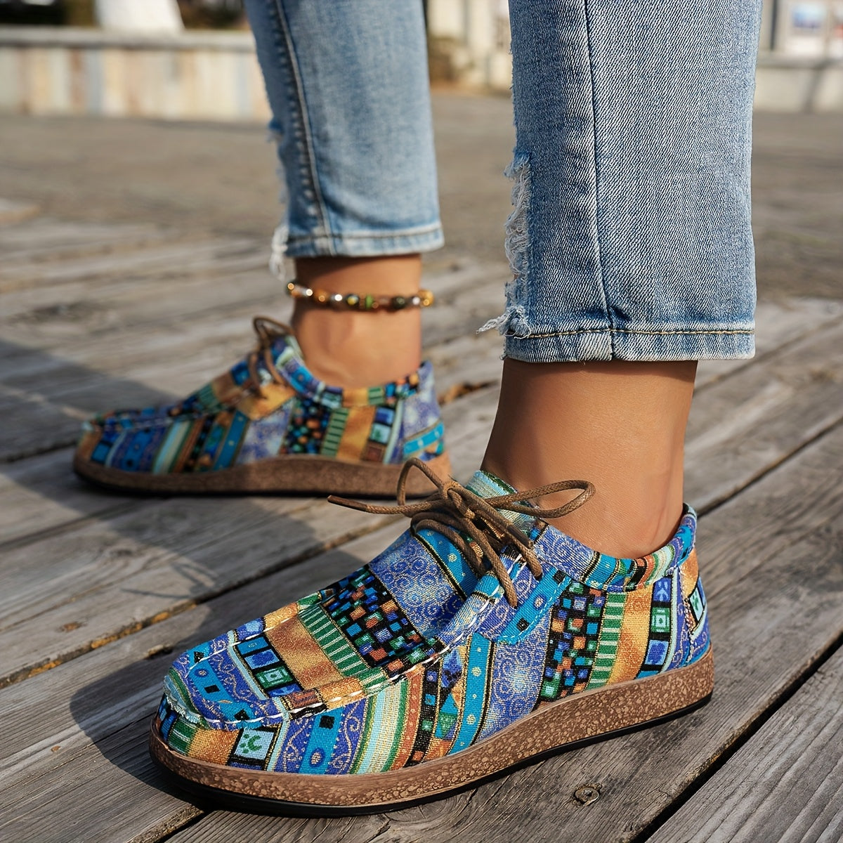 HappyWalk™ | Colorful Retro Shoes