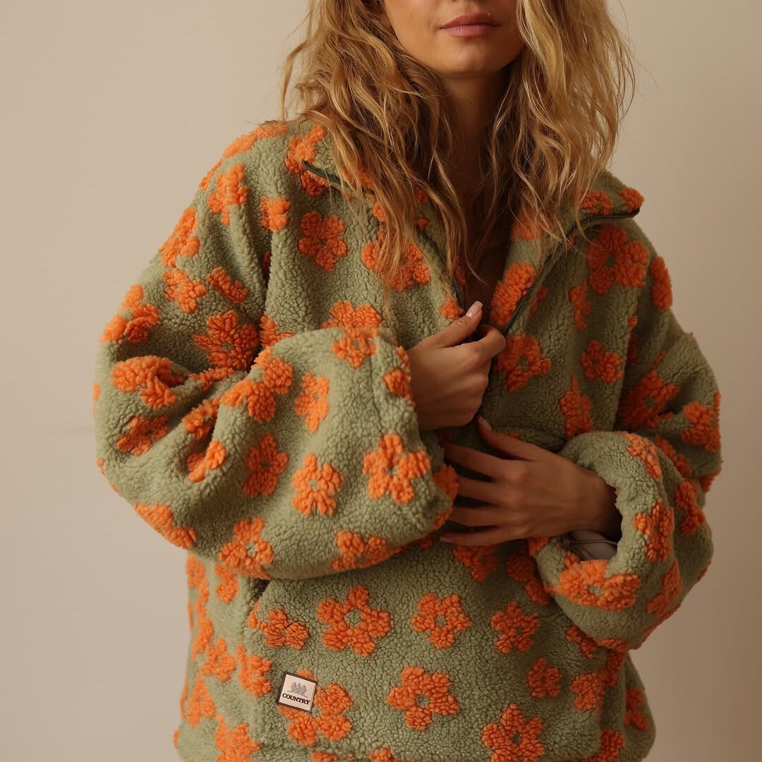 Daisy | Warm flouwer fleese