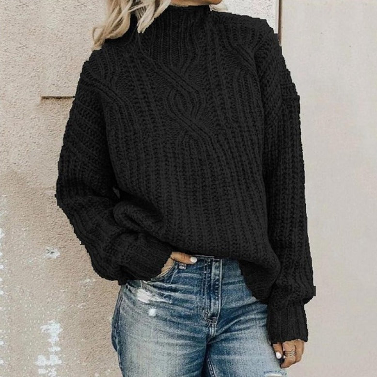 Sofia™ | Stylish and Comfortable Cable Knit Sweater