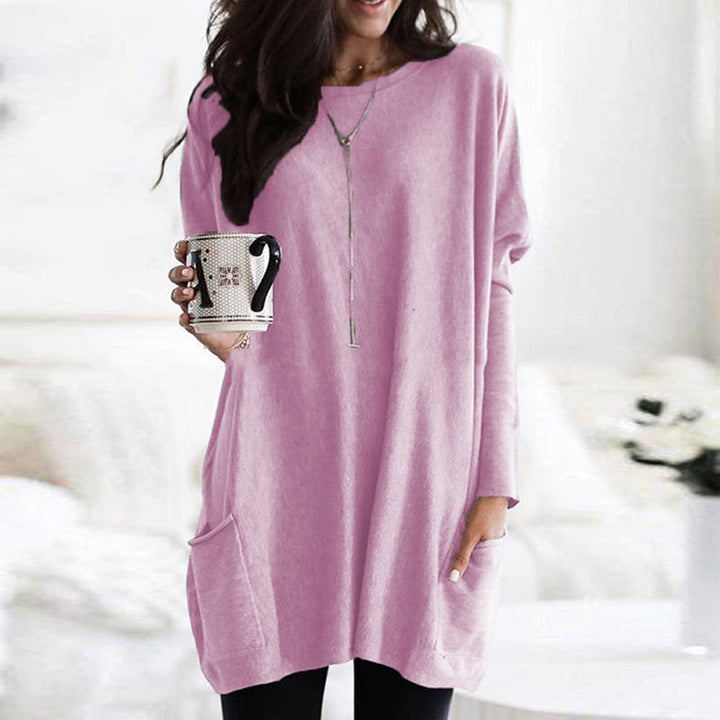 Loren™ | Soft tunic sweater with practical pockets