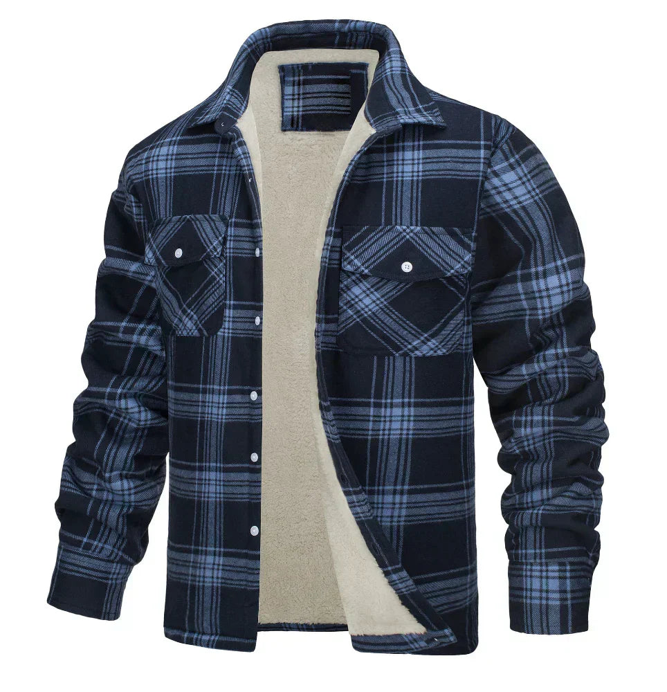 Elston | Comfort Plaid Shirt Jacket
