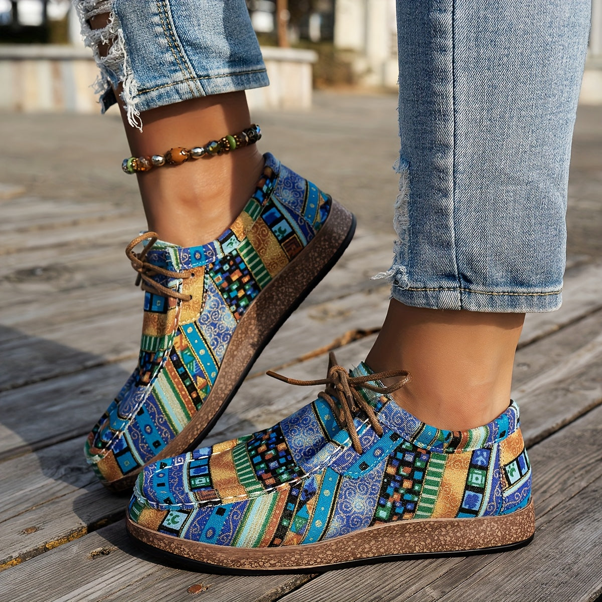 HappyWalk™ | Colorful Retro Shoes