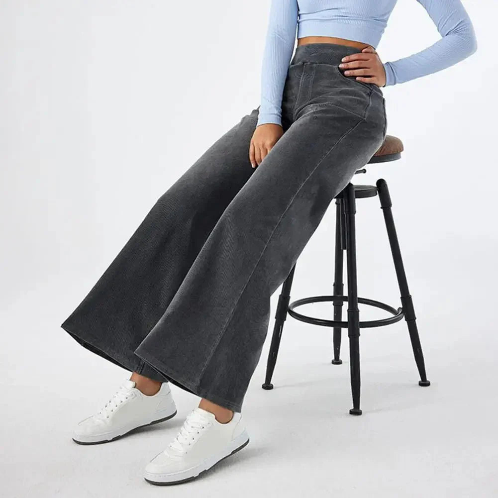 Emily – Comfortable Pants with Elastic Waistband