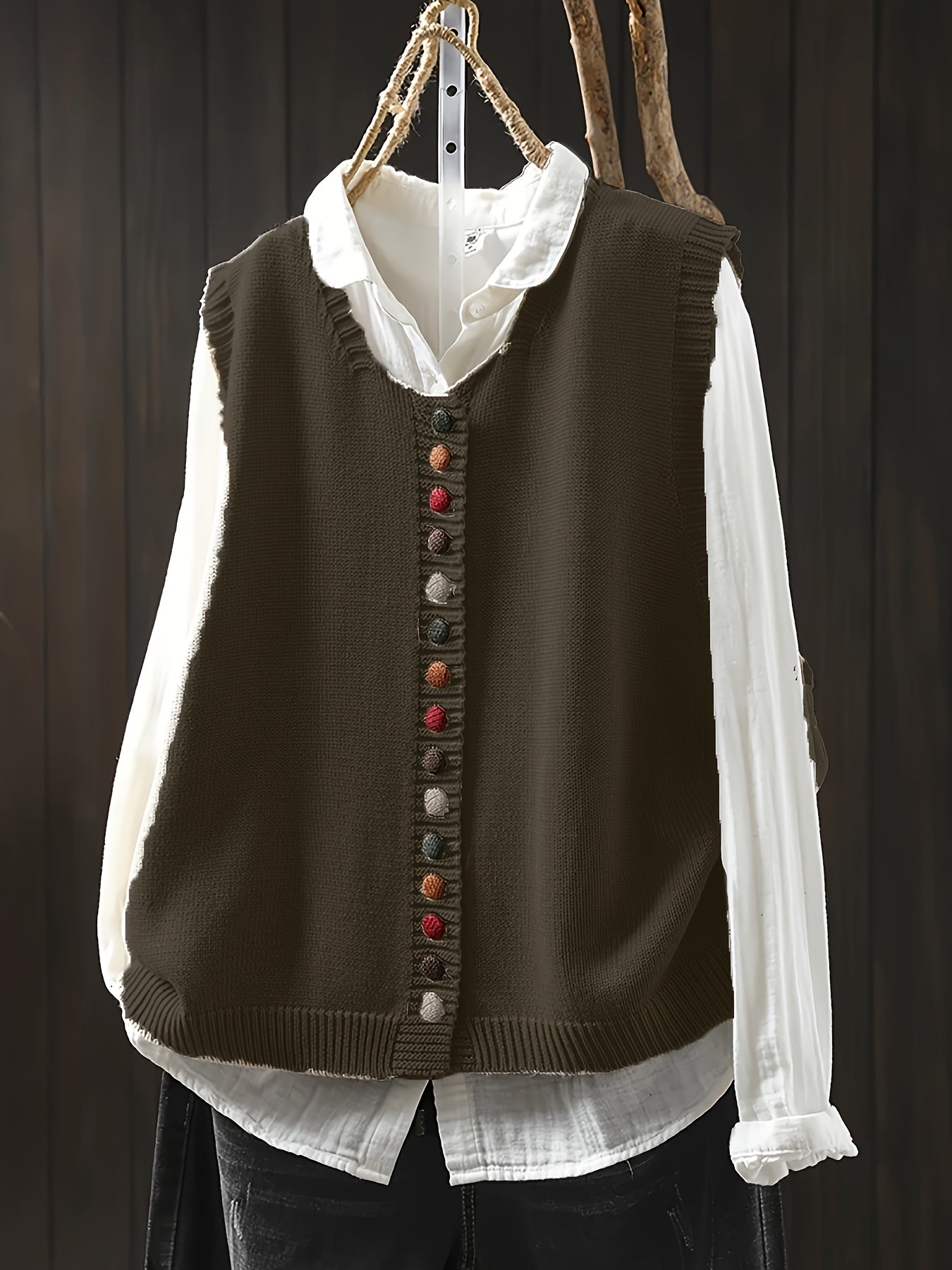 olivia™ | Sleeveless Knitted Vest
