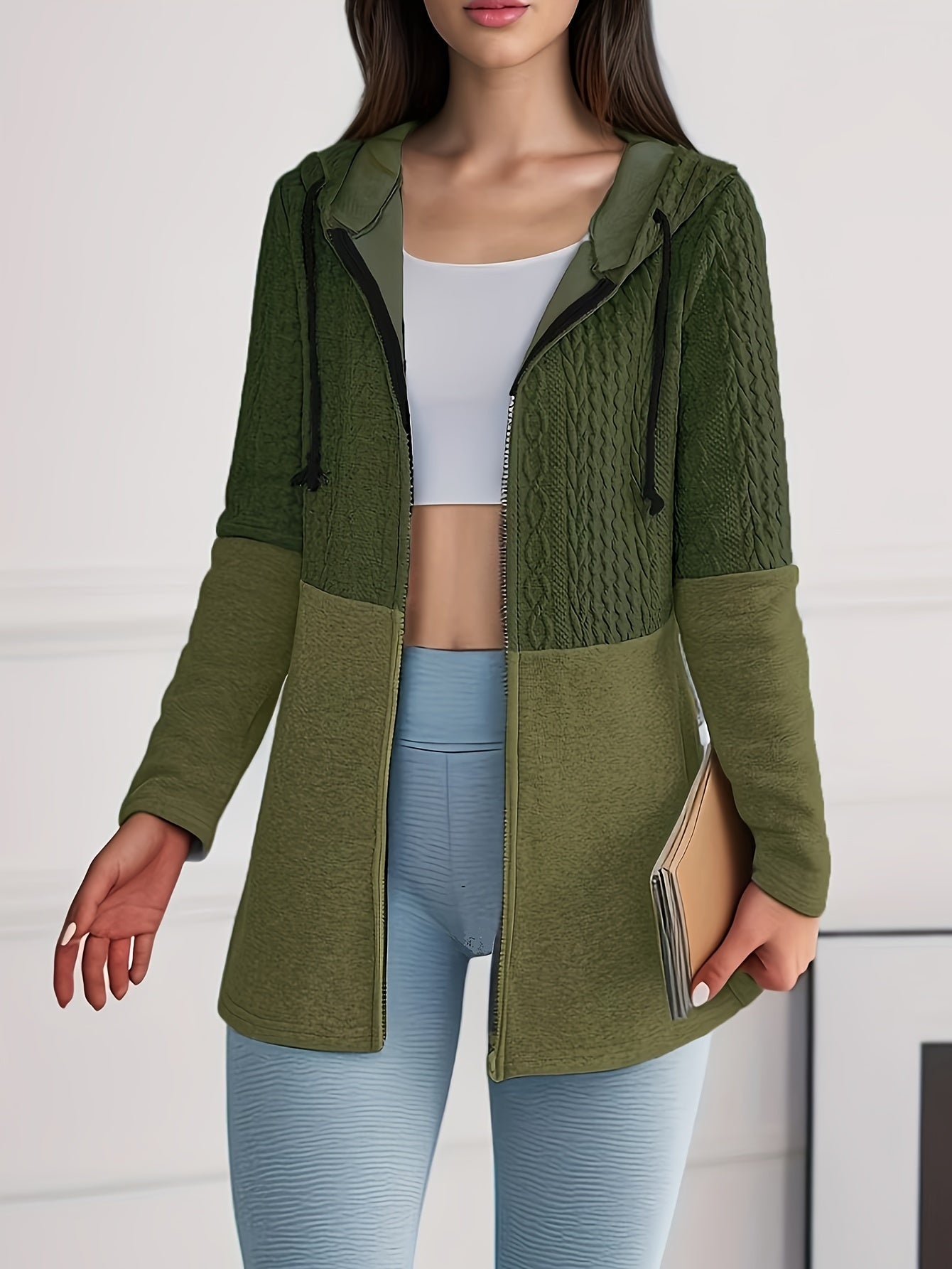 Luna | Knitted Hoodie Jacket