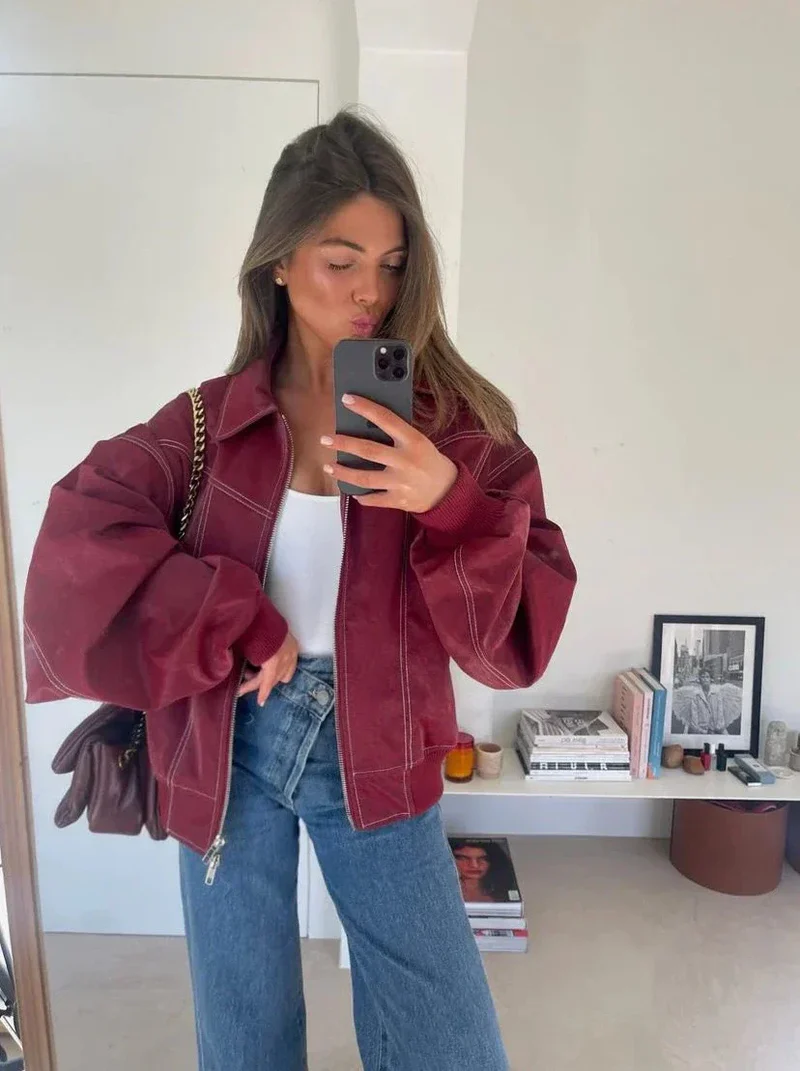 Kaitlyn - Bold Contrast Jacket
