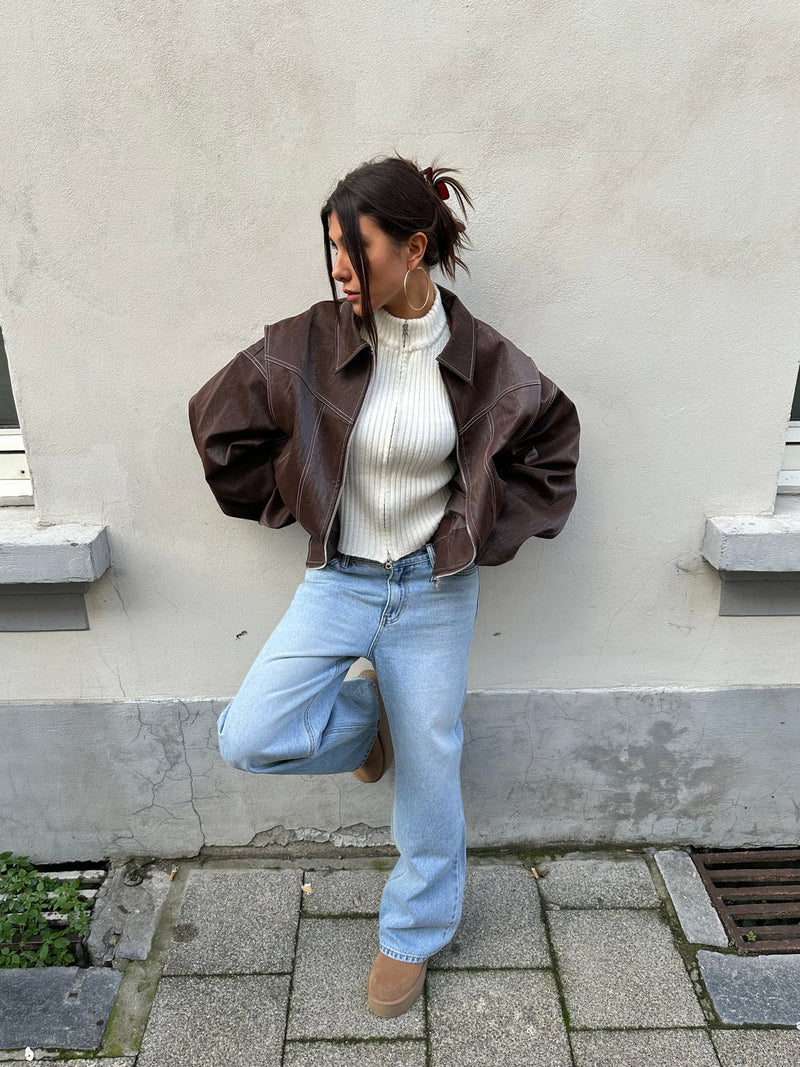 Kaitlyn - Bold Contrast Jacket