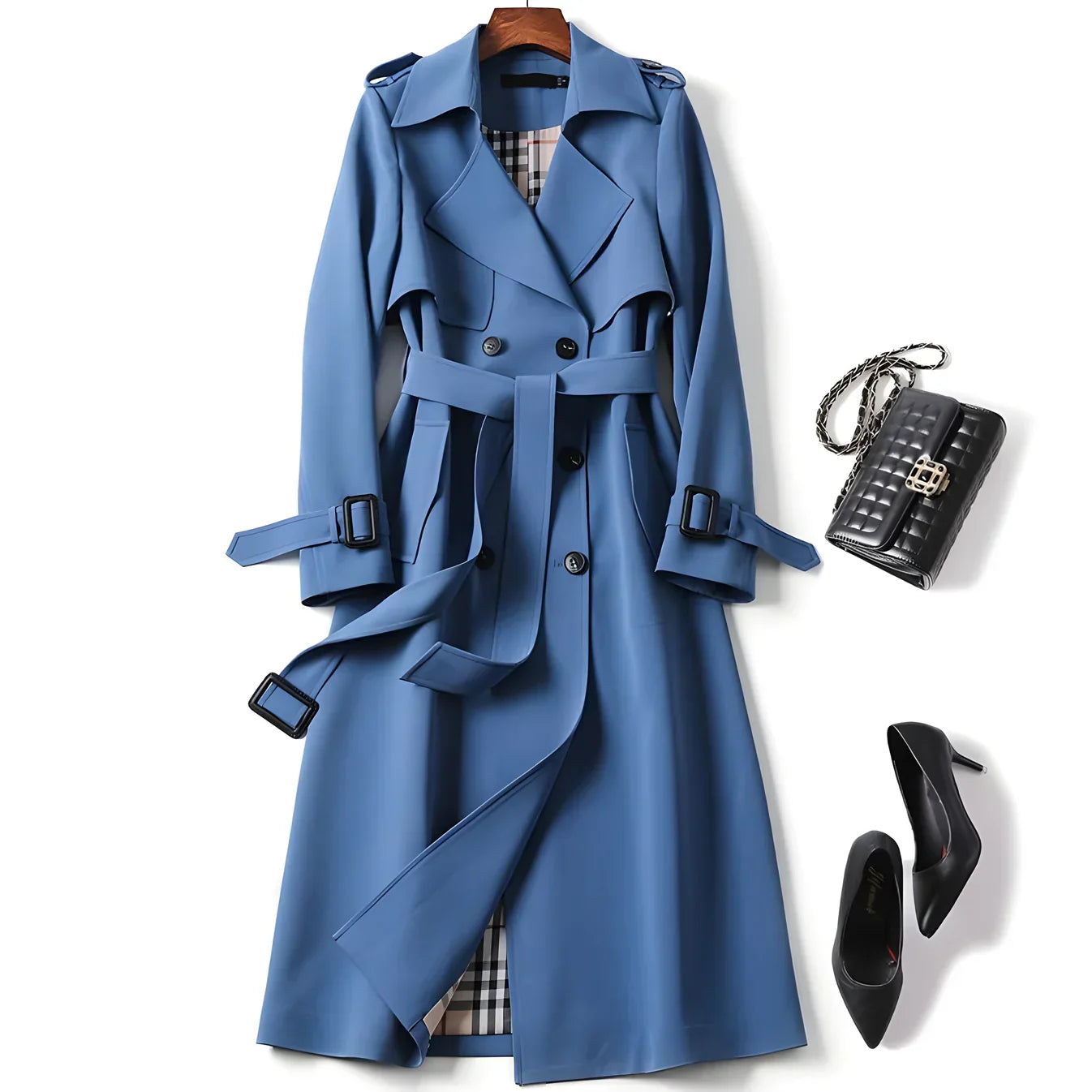 Vespara – Elegant Trench Coat