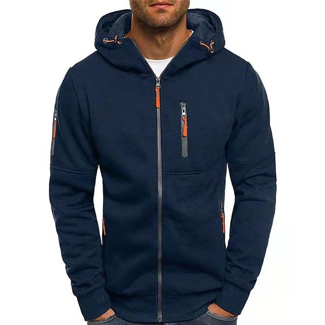 Mordain | Simply Hooded Zip-Up Jacket