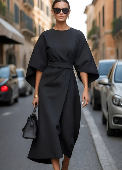 Aurora™ | Elegant Belted Maxi Dress