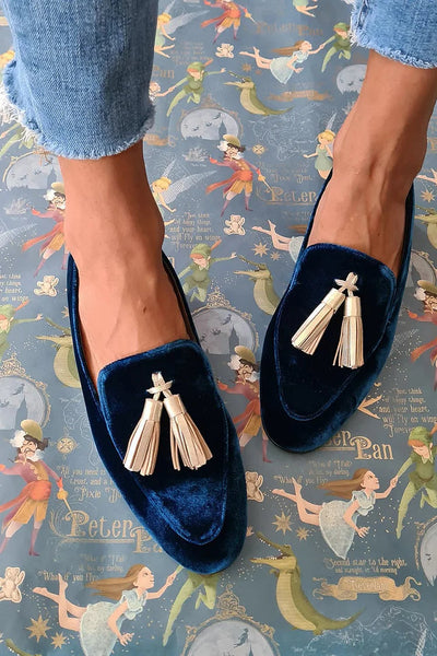 Luxe | Midnight Loafers with Tassels