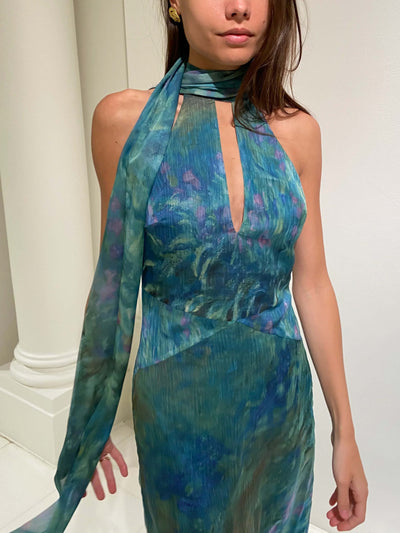 Isolyn™ | Monet Maxi Dress – Irises