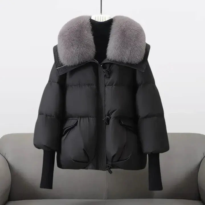 Valérie™ | Luxe Winter Coat with Collar