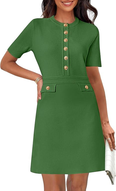 Amarisse™ | Elegant Knit Bodycon Dress