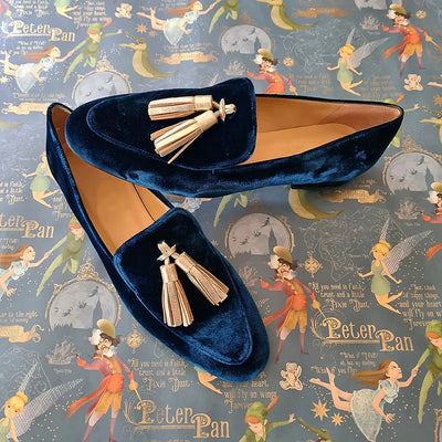 Luxe | Midnight Loafers with Tassels