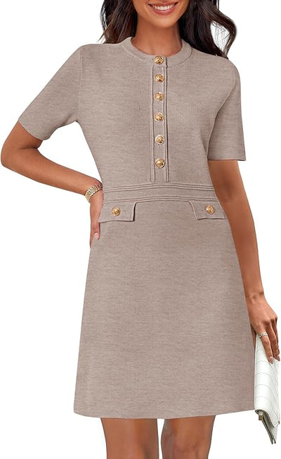 Amarisse™ | Elegant Knit Bodycon Dress