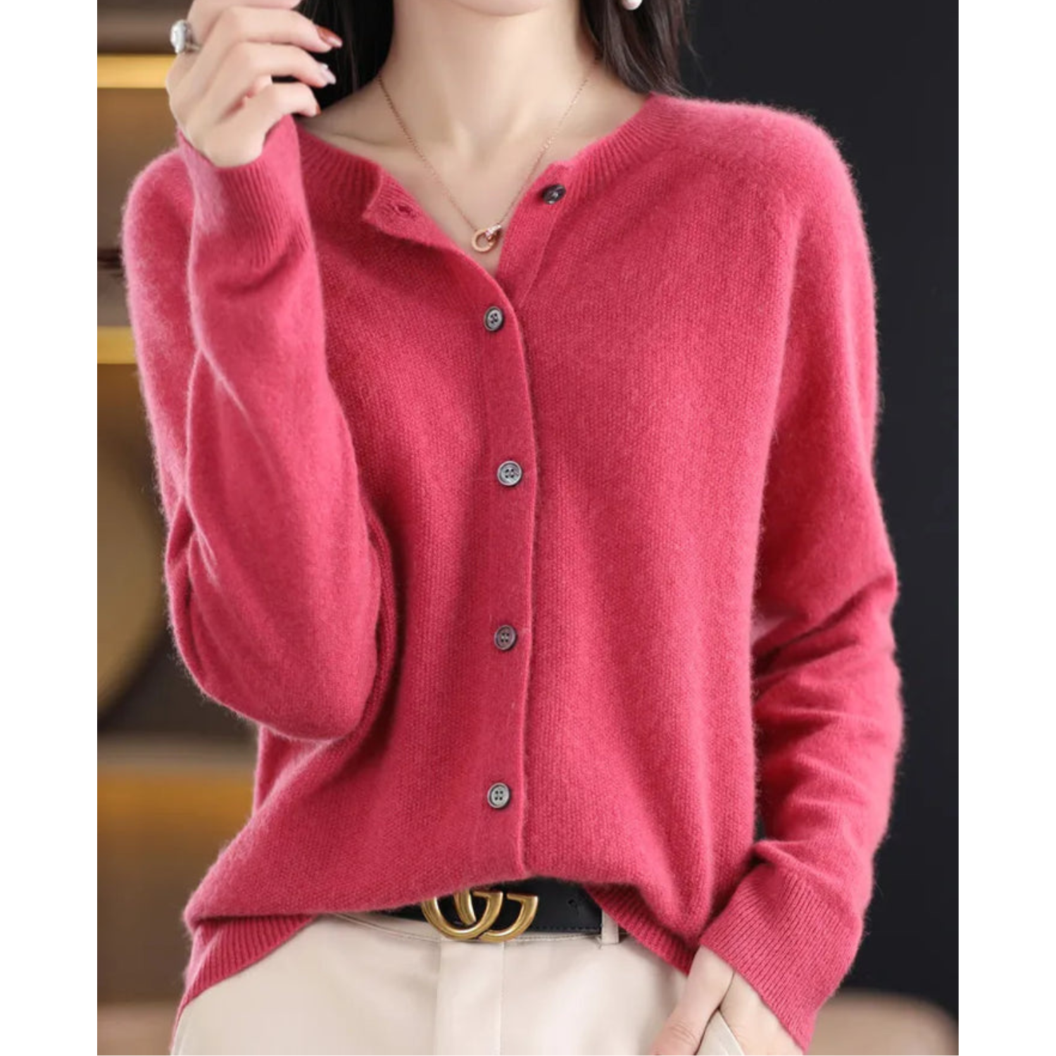Olivia | Classic Merino Wool Sweater