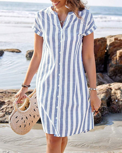 NOELLE™ | Chic Striped Summer Dress
