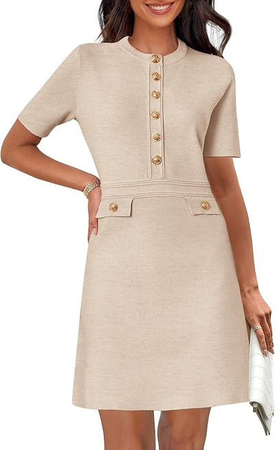 Amarisse™ | Elegant Knit Bodycon Dress