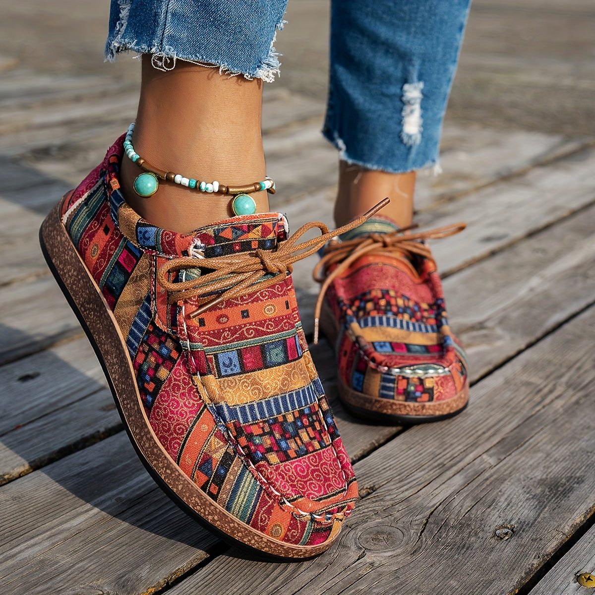 HappyWalk™ | Colorful Retro Shoes