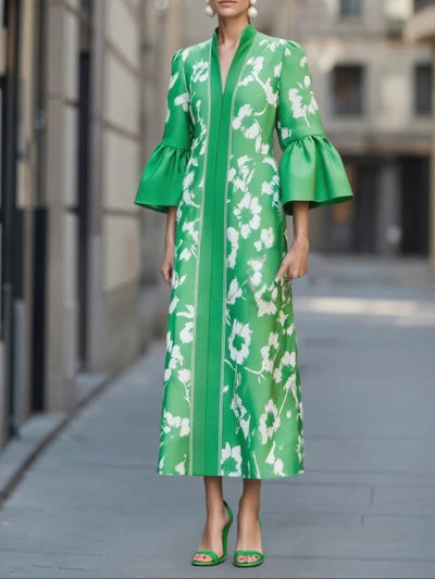 SAVINÉ™ | Bohemian Floral Maxi Dress