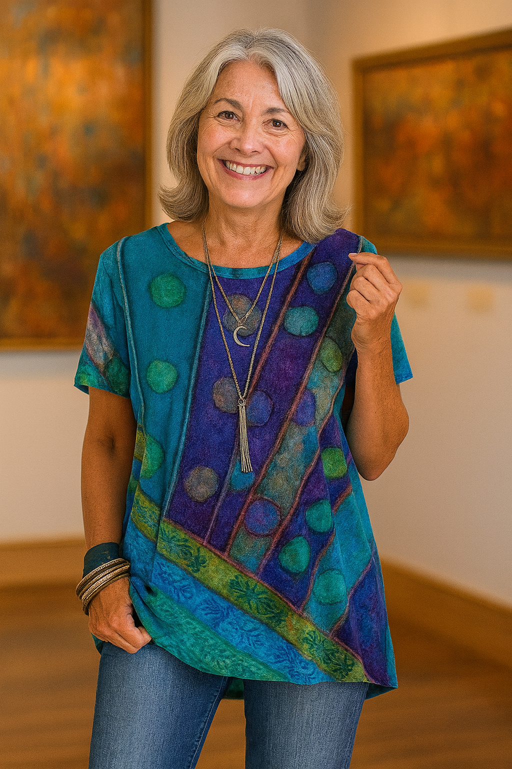 Amelle™ | Artistic Blouse