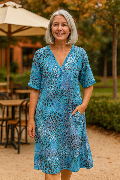 Mary™ | Boho Tummy Coverage Summer Dress