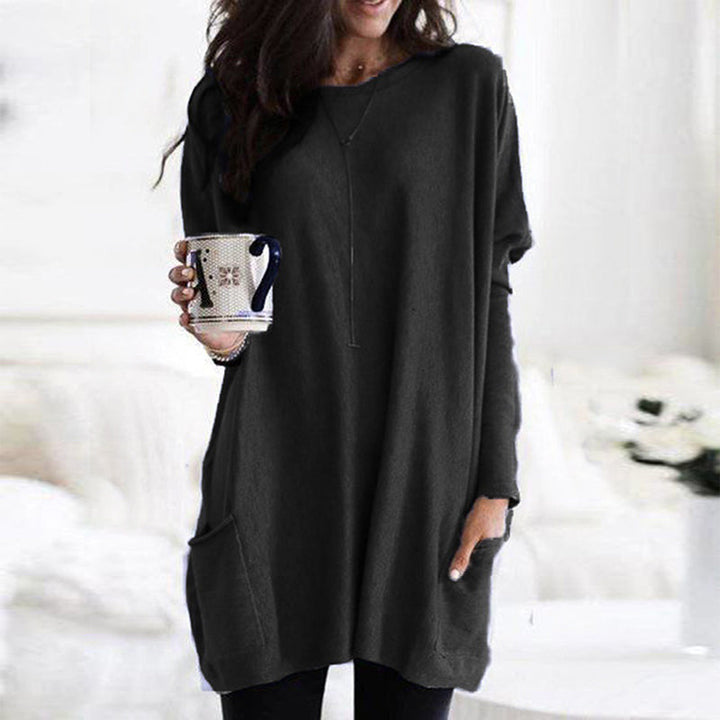 Loren™ | Soft tunic sweater with practical pockets