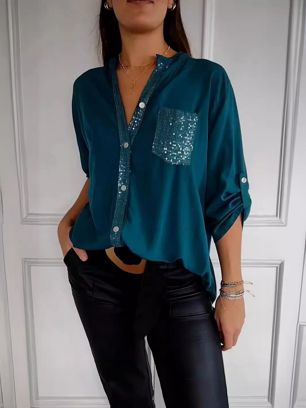 Elaine - Casual Chic Glamour Top