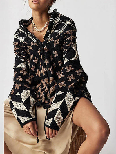 Vintage™ | Knitted V-Neck Cardigan