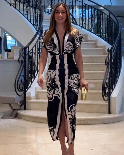 Hodiah™ | Chic Pleated Dress