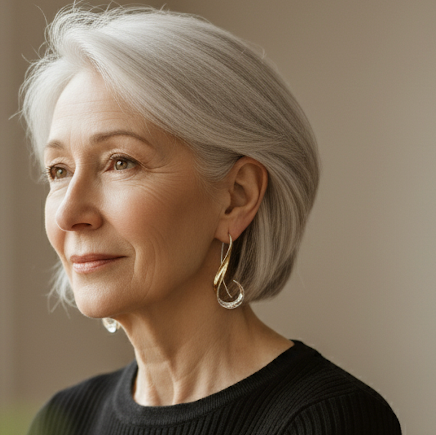 Vintage Dangling Golden Earrings